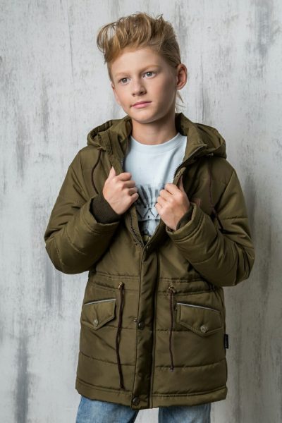 Куртка демисезонная подростковая цвет хаки