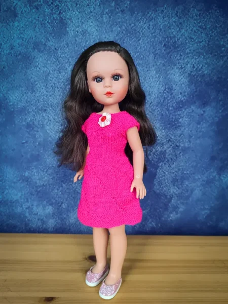 Кукла Vidal Rojas Джессика в розовом платье анфас